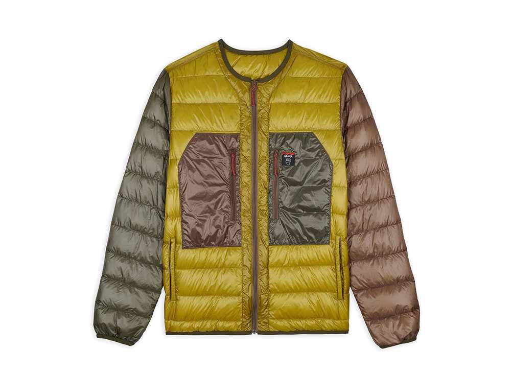 BRAIN DEAD x NANGA Paneled Puffer Shirt 
