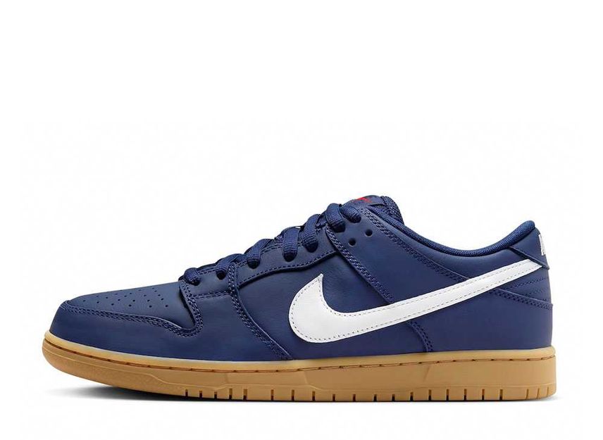 Nike SB Dunk Low Pro ISO Orange Label Navy Gum FJ1674 400 SNKRDUNK