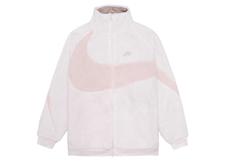 Reversible swoosh sales jacket full zip