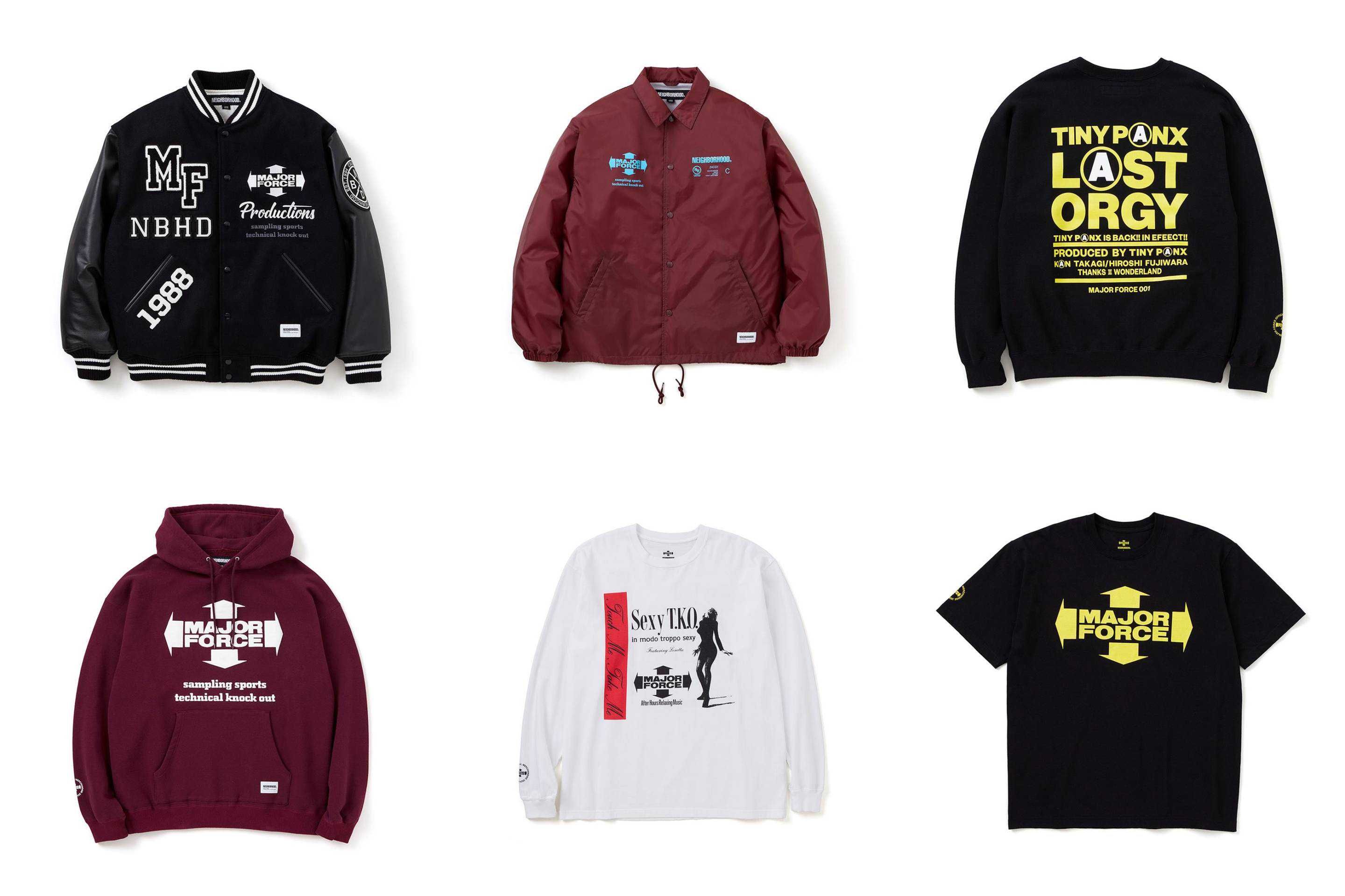 1/2発売|MAJOR FORCE × NEIGHBORHOOD collection|抽選/販売/定価情報