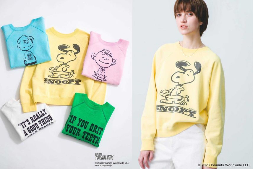 1/1発売|Peanuts × Ron Herman Sweat collection|抽選/販売/定価情報