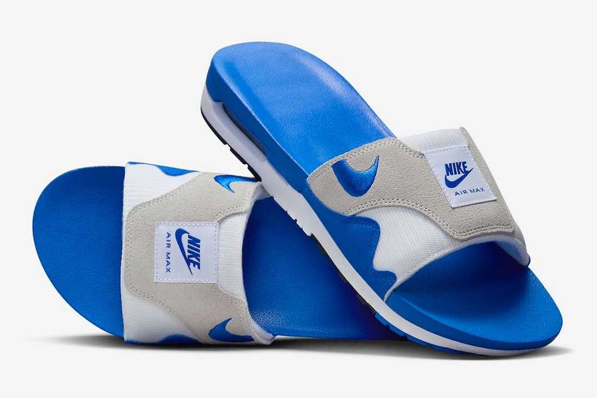 4/8発売|Nike Air Max 1 Slide "Royal"|抽選/販売/定価情報