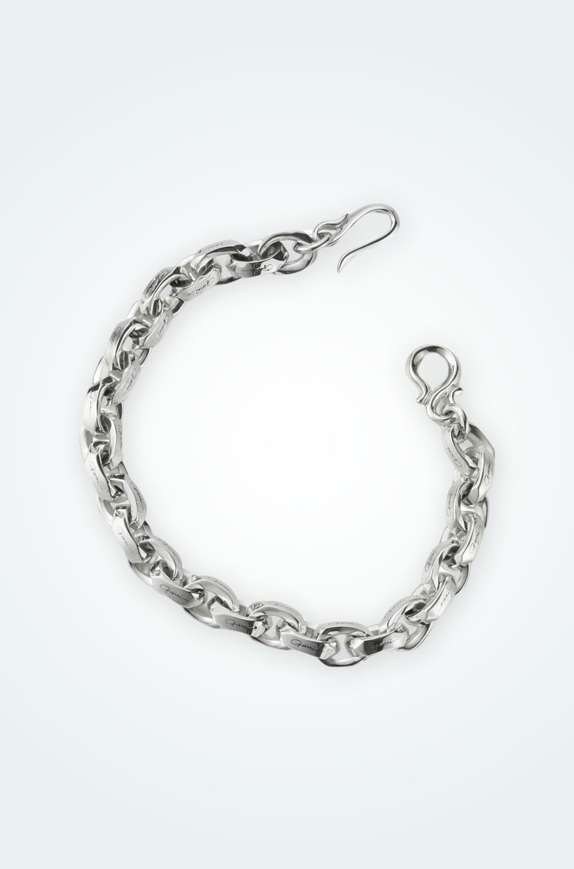 Masa　ガルニ ブレスレット シルバー クロッケリー garni ガルニ クロッケリー チェーン ブレスレット ラージ 