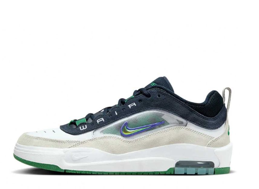 Nike Air Max Ishod White Obsidian Pine Green Persian Violet