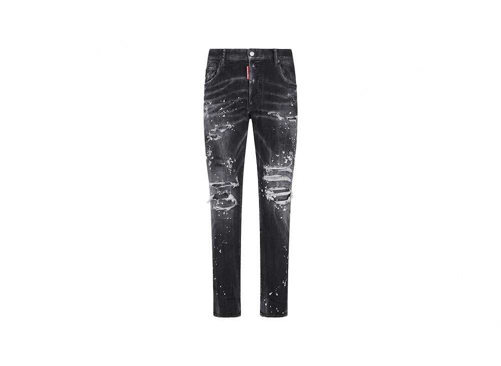 Dsquared2 Dark Clean Wash Skater Jeans #1