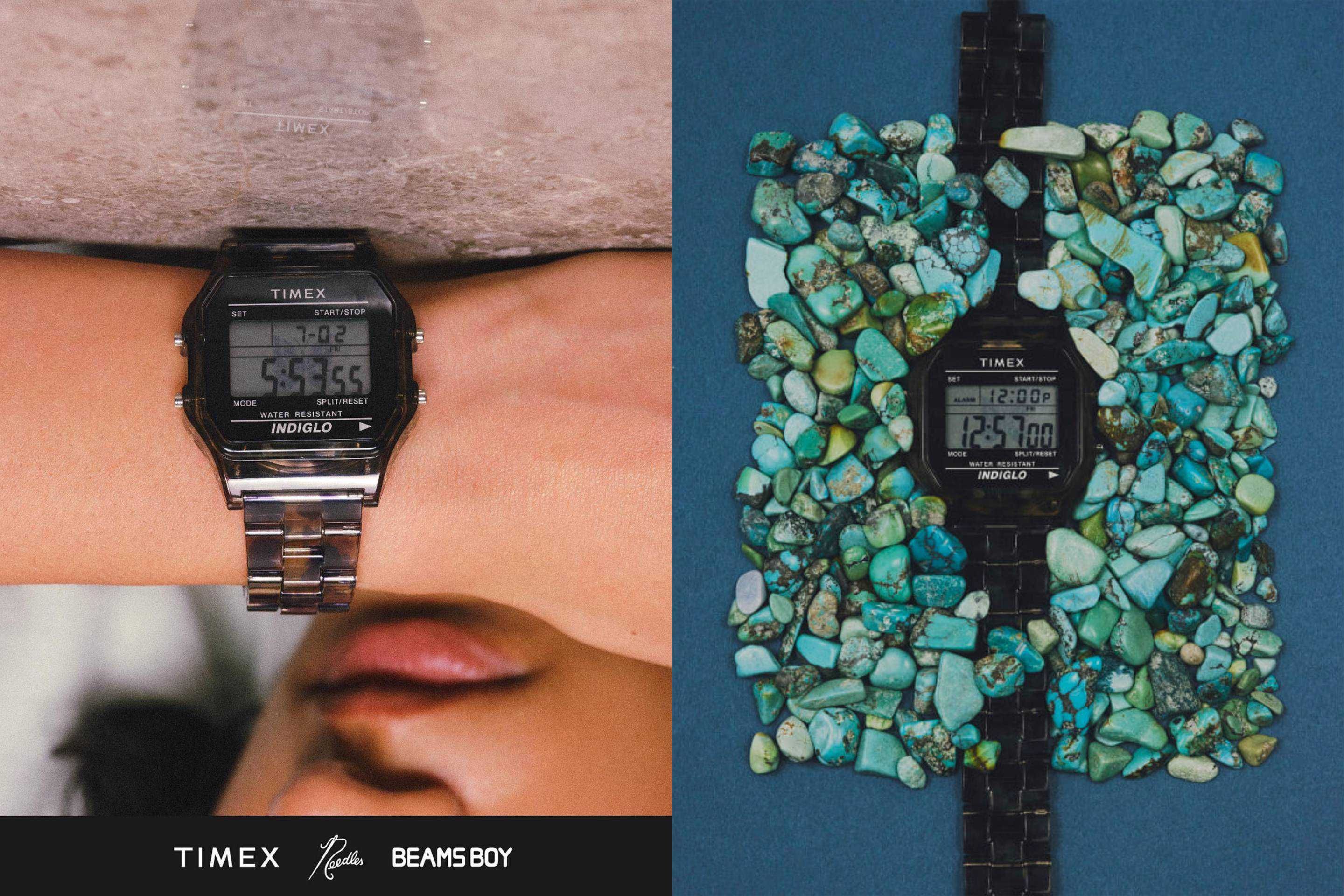 予約受付中|NEEDLES × TIMEX × BEAMS BOY 別注 Classic Degital|抽選/販売/定価情報