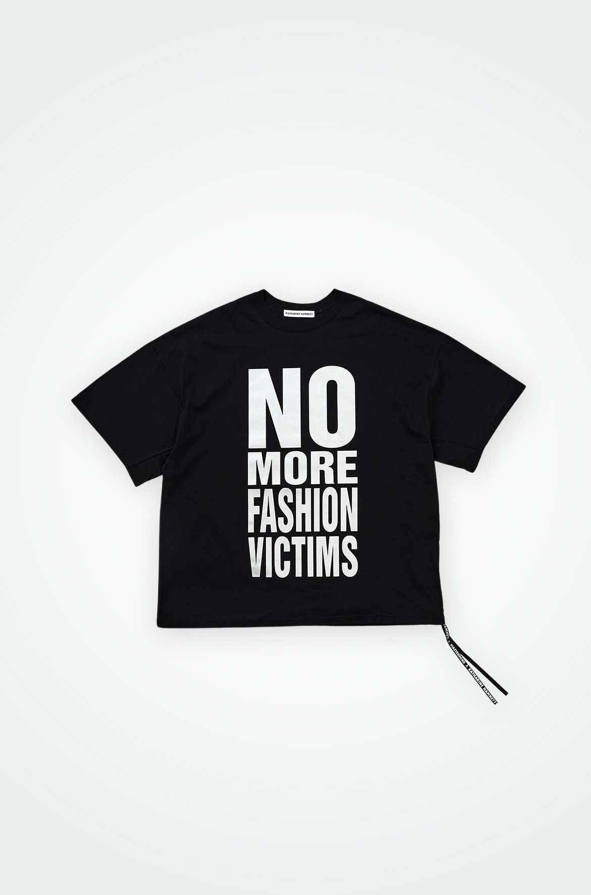 キャサリン ハムネット ロゴ オーバーサイズTシャツ 