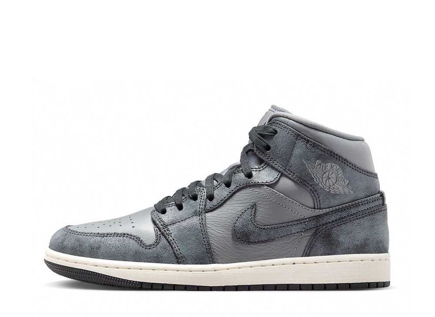 Air jordan 1 top mid se black grey