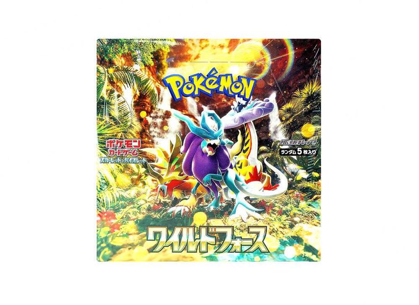 Pokemon Card Game Scarlet & Violet Expansion Pack Wild Force Box | SNKRDUNK