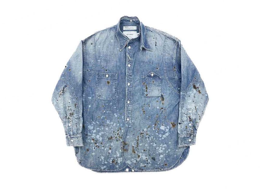 Denim 2025 damage shirt