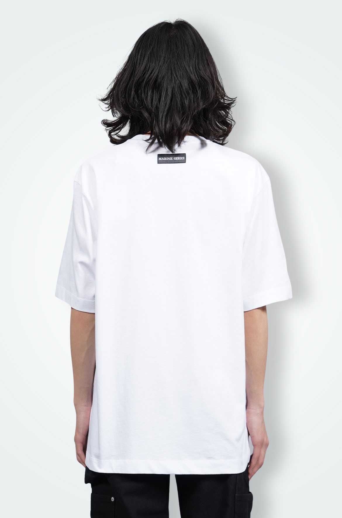 MARINE SERRE マリーンセル オーガニックコットン Tシャツ