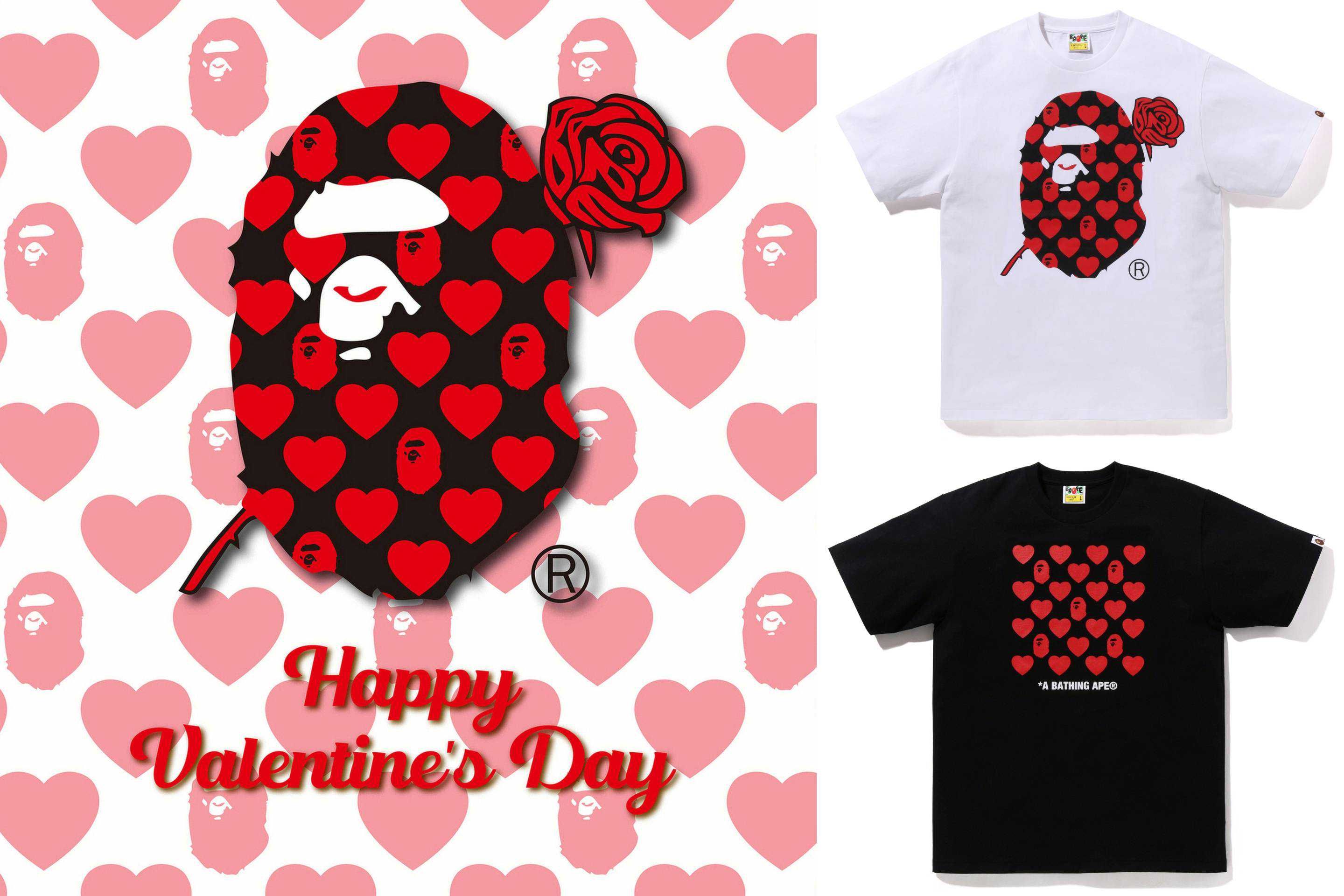 2/3発売|A BATHING APE® Valentine's Day 2024 collection|抽選/販売/定価情報