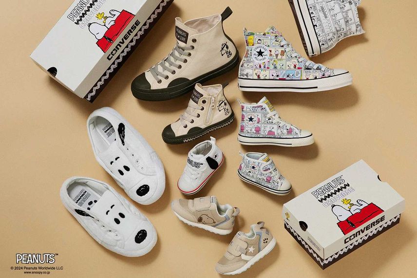 2/20・2/21発売|Peanuts × Converse collection|抽選/販売/定価情報