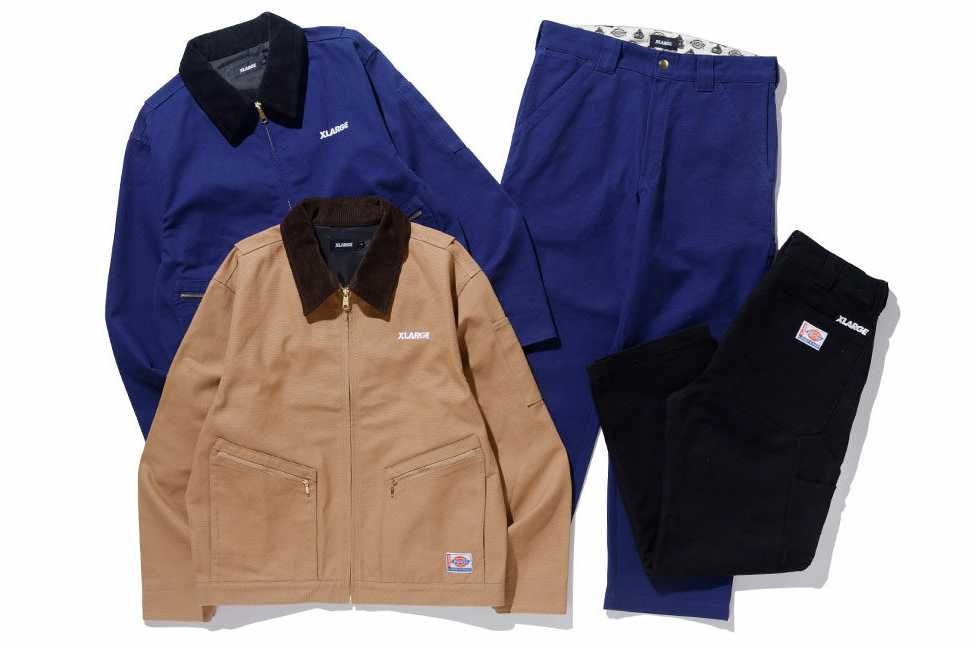 2/10発売|XLARGE × Dickies Workwear collection|抽選/販売/定価情報