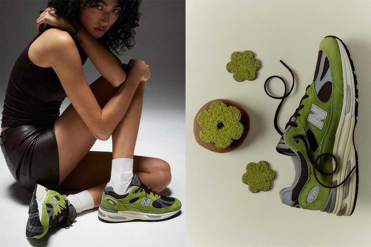 海外2/9発売|Danielle Cathari × New Balance 991V2 "Matcha"|抽選/販売/定価情報