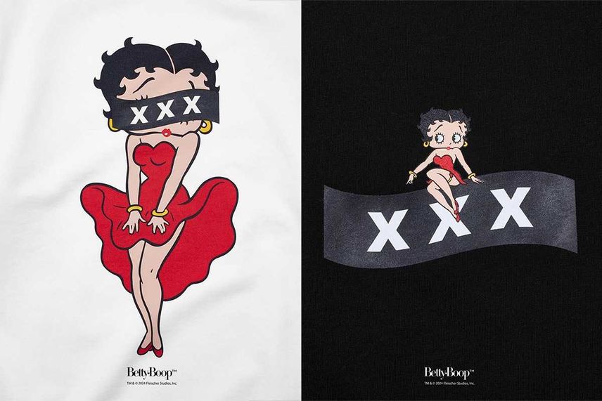 2/10発売|Betty Boop × GOD SELECTION XXX collection|抽選/販売/定価情報