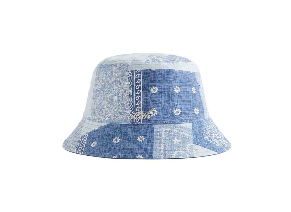 KITH ウォッシュド ペイズリー ドーソン リバーシブル バケット ハット