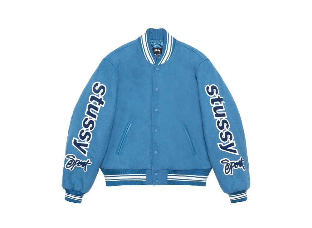 STUSSY Fragment VARSITY JACKET Lサイズ（Stussy Varsity