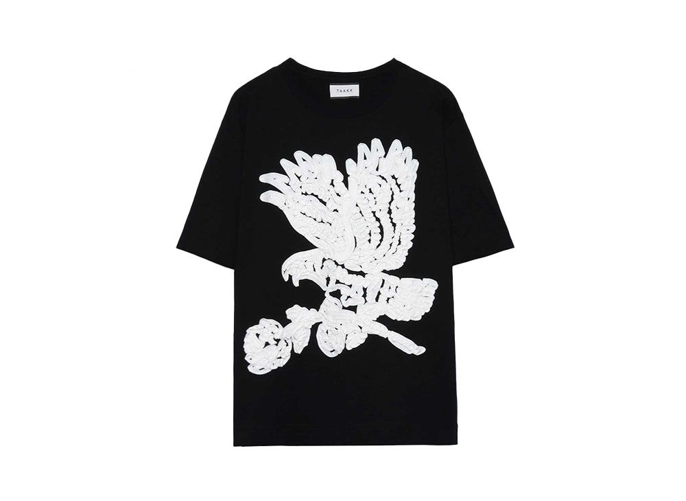 Taakk T Shirt Embroidered Patches 600082149wht