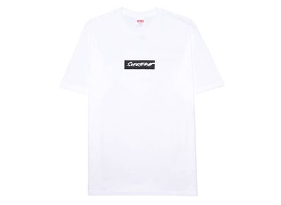 Supreme futura logo tee 2025 black