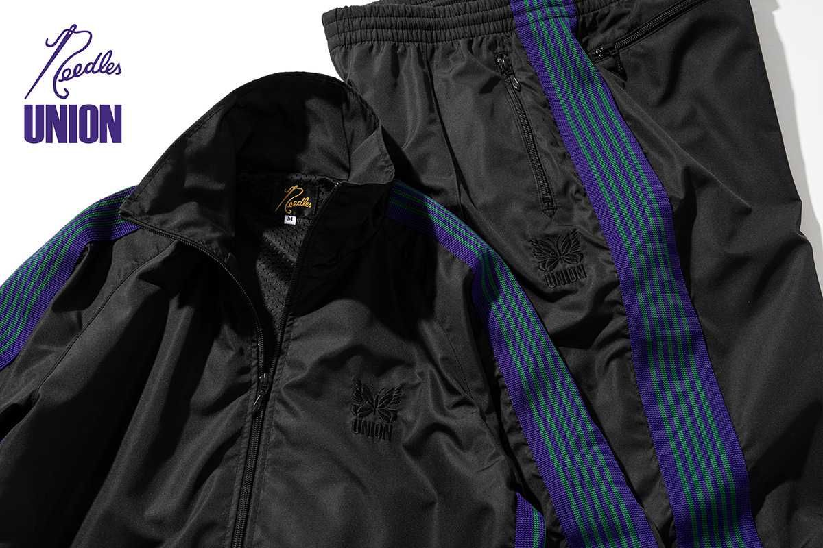 2/23発売|NEEDLES × UNION 24SS Track Jacket/Track Pant|抽選/販売/定価情報