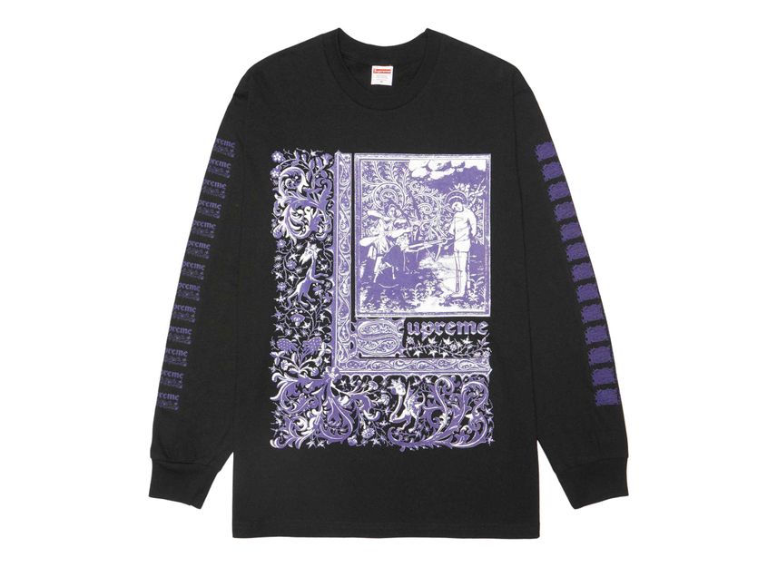 Supreme Saint Sebastian L S Tee