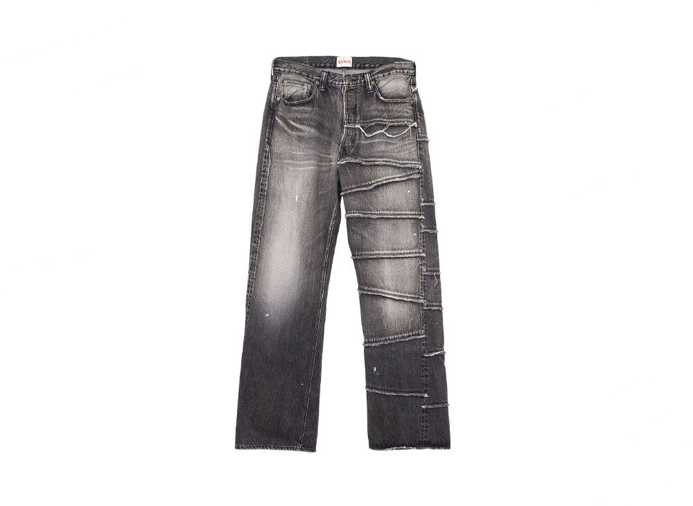 Maison MIHARA YASUHIRO FULLCOUNT x KAMIYA Switching Denim Pants 