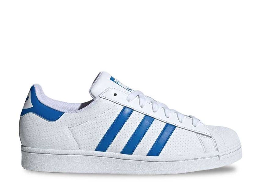 Adidas superstar deals metallic bluebird