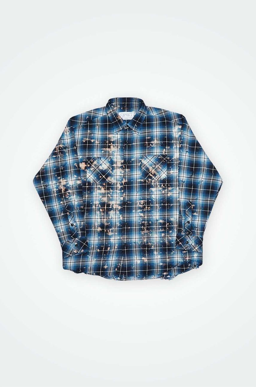 Rafu Bleached & Damaged Shirt Rafu Bleached & Damaged Shirt