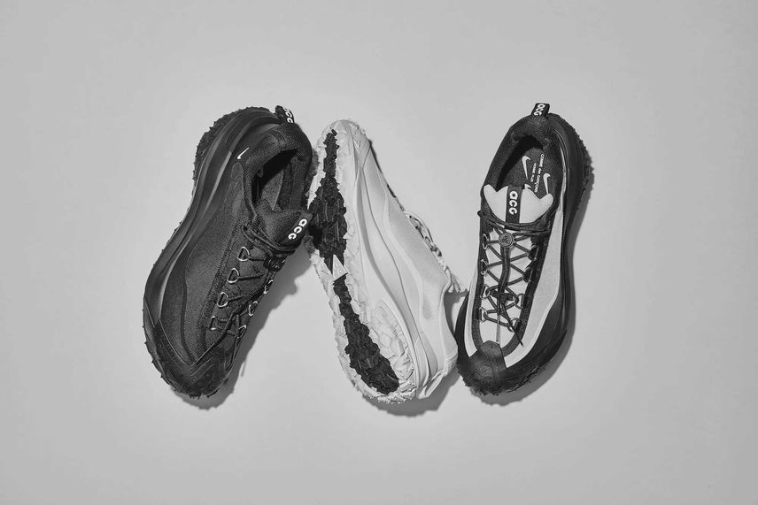 4/5発売|COMME des GARÇONS HOMME PLUS × Nike ACG Mountain Fly 2 Low 3colors|抽選/販売/定価情報