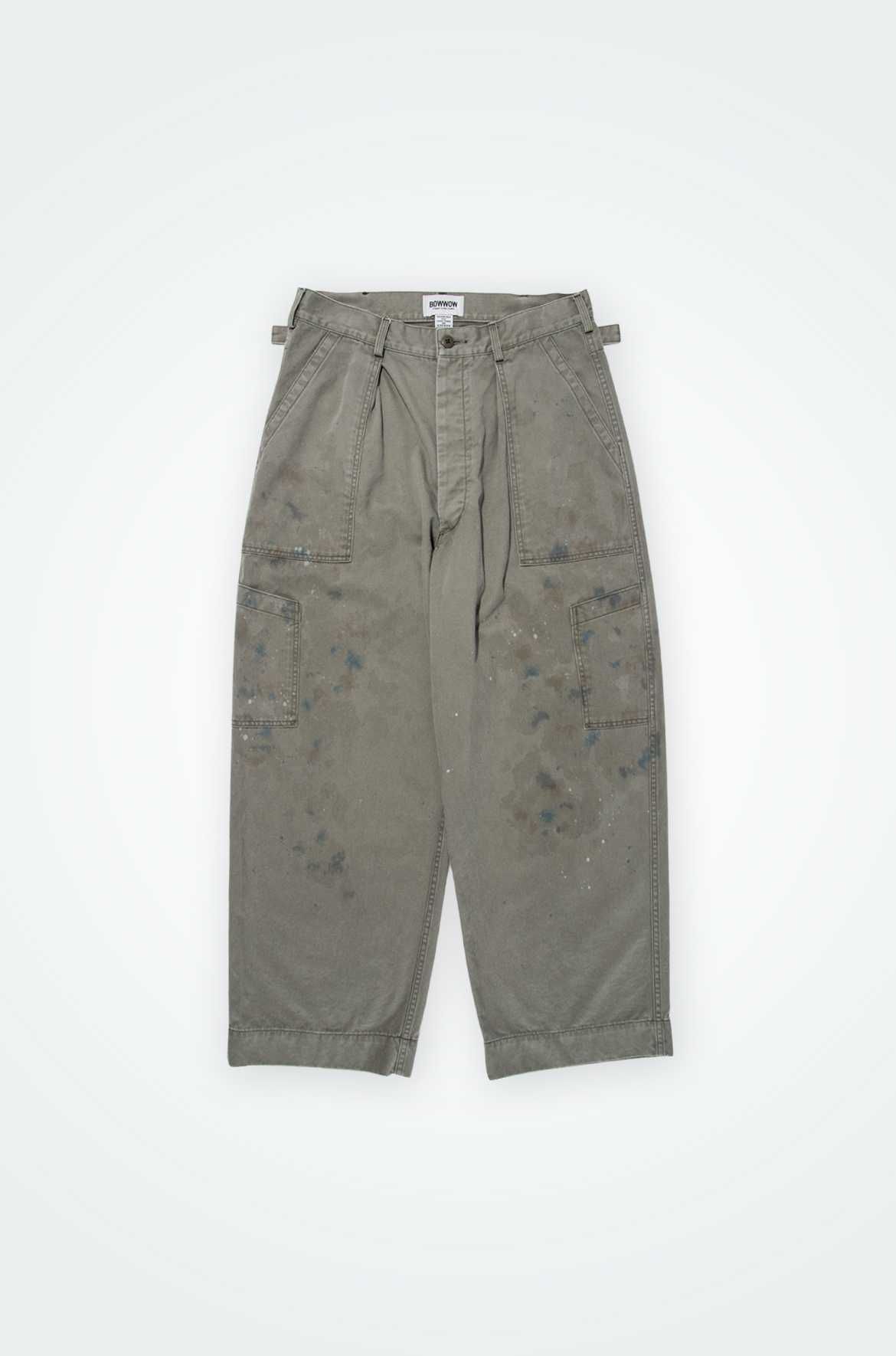 BOWWOW バウワウ　カーゴパンツ BOW WOW（バウワウ）の「BOW WOW/バウワウ/SWEAT CARGO PANTS