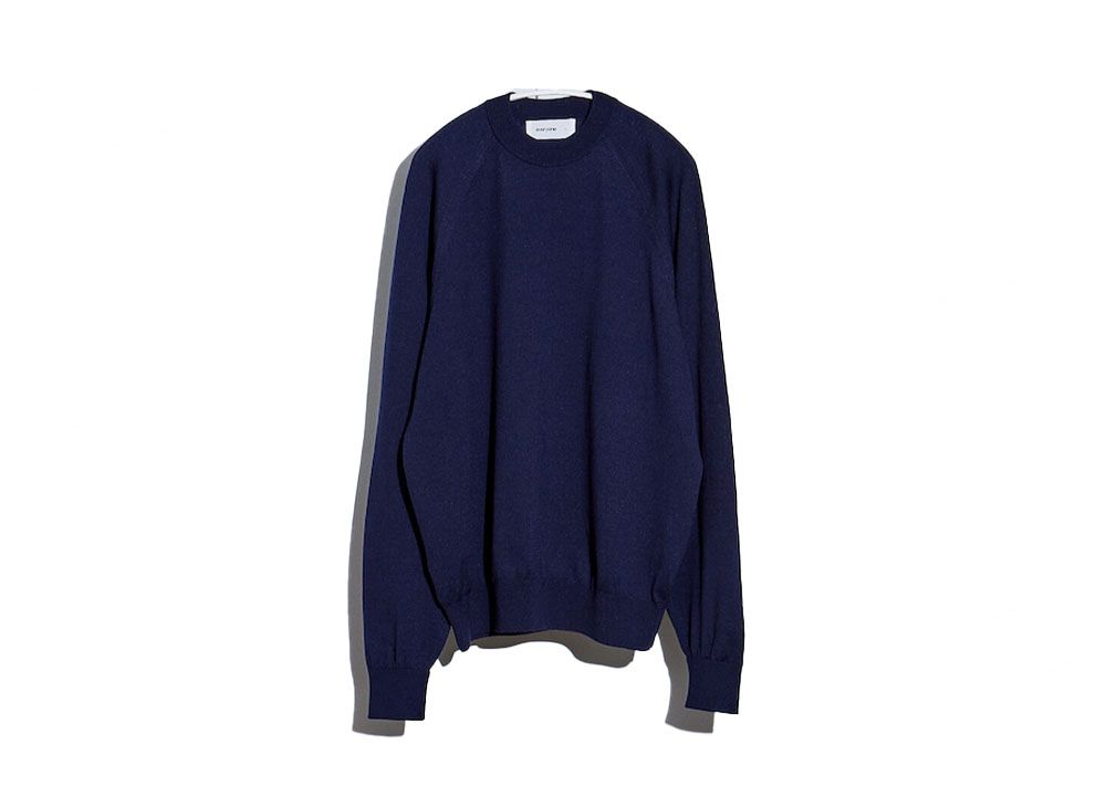 everyone high gauge knit sweater (NAVY)