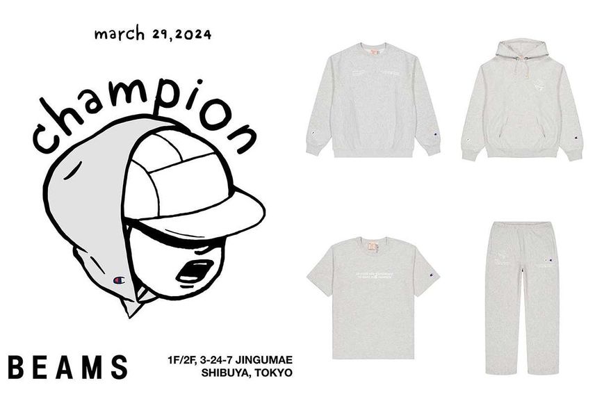 3/29発売|Champion × paperboy × BEAMS collection|抽選/販売/定価情報