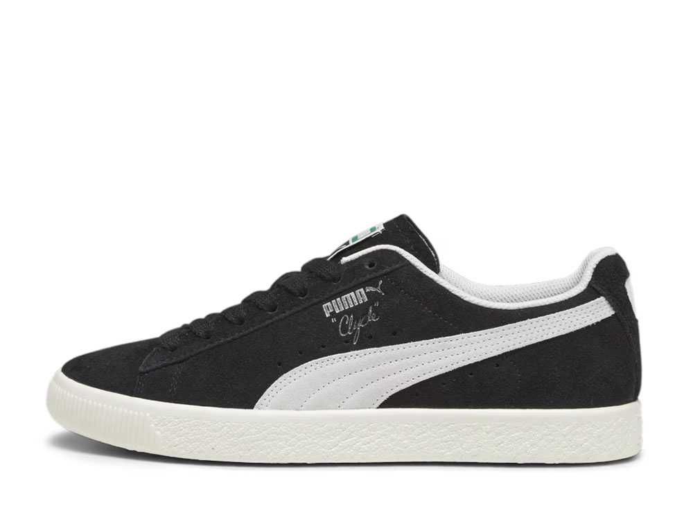 Puma Clyde Hairy Suede Men Sneakers Puma Black/Ivory