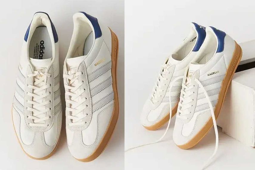 4/19発売|BEAUTY&YOUTH別注 adidas Originals Gazelle Indoor "Core White/Grey One/Preloved Ink"|抽選/販売/定価情報
