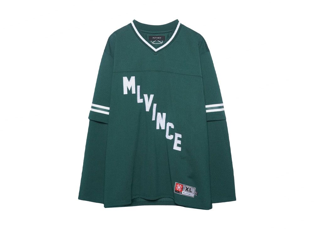 とっておきし新春福袋 mlvince LAYERED L/S FOOTBALL SHIRT XL トップス