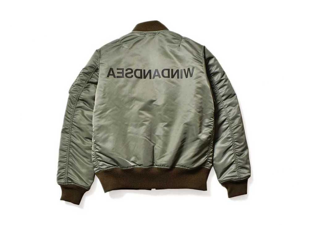 WIND AND SEA x MINEDENIM Reversible MA-1 