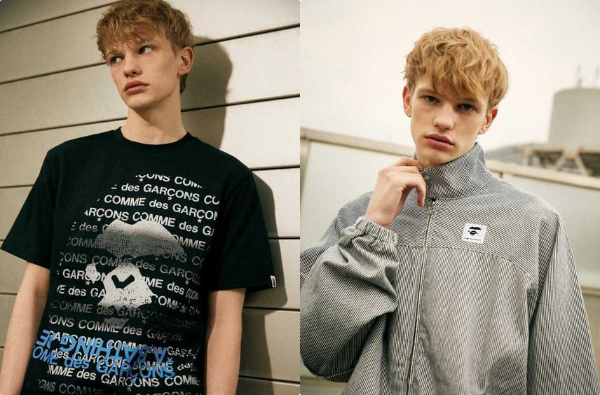 4/13発売|COMME des GARÇONS × A BATHING APE® 24SS collection|抽選/販売/定価情報