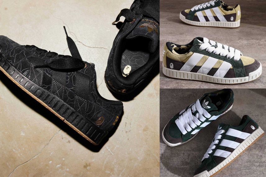 4/20発売|A BATHING APE® × adidas Originals Lawsuit N BAPE 3colors|抽選/販売/定価情報