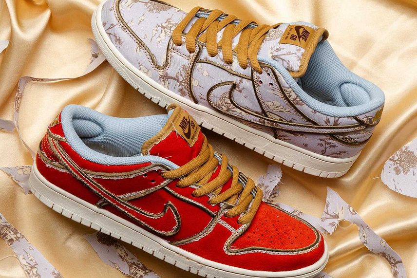 5/17発売|Nike SB Dunk Low PRM "Toile"|抽選/販売/定価情報