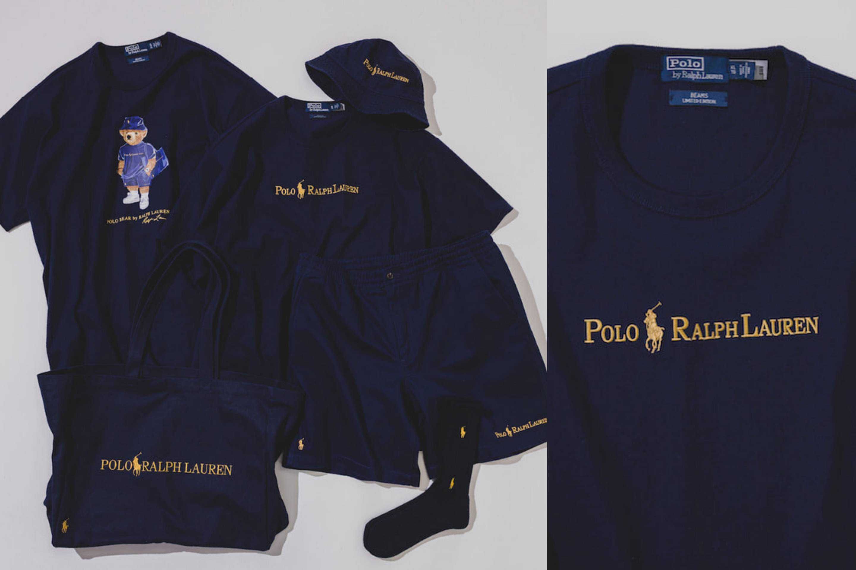 4/26発売|BEAMS別注 Polo Ralph Lauren "Navy & Gold Logo" collection 第3弾|抽選/販売/定価情報
