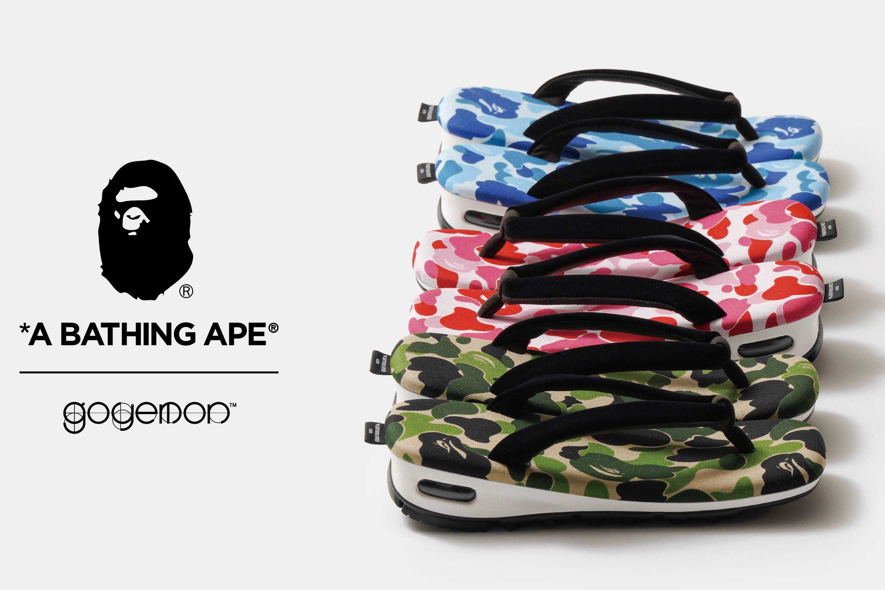 4/27発売｜goyemon × A BATHING APE® unda-雲駄-｜抽選/販売/定価情報