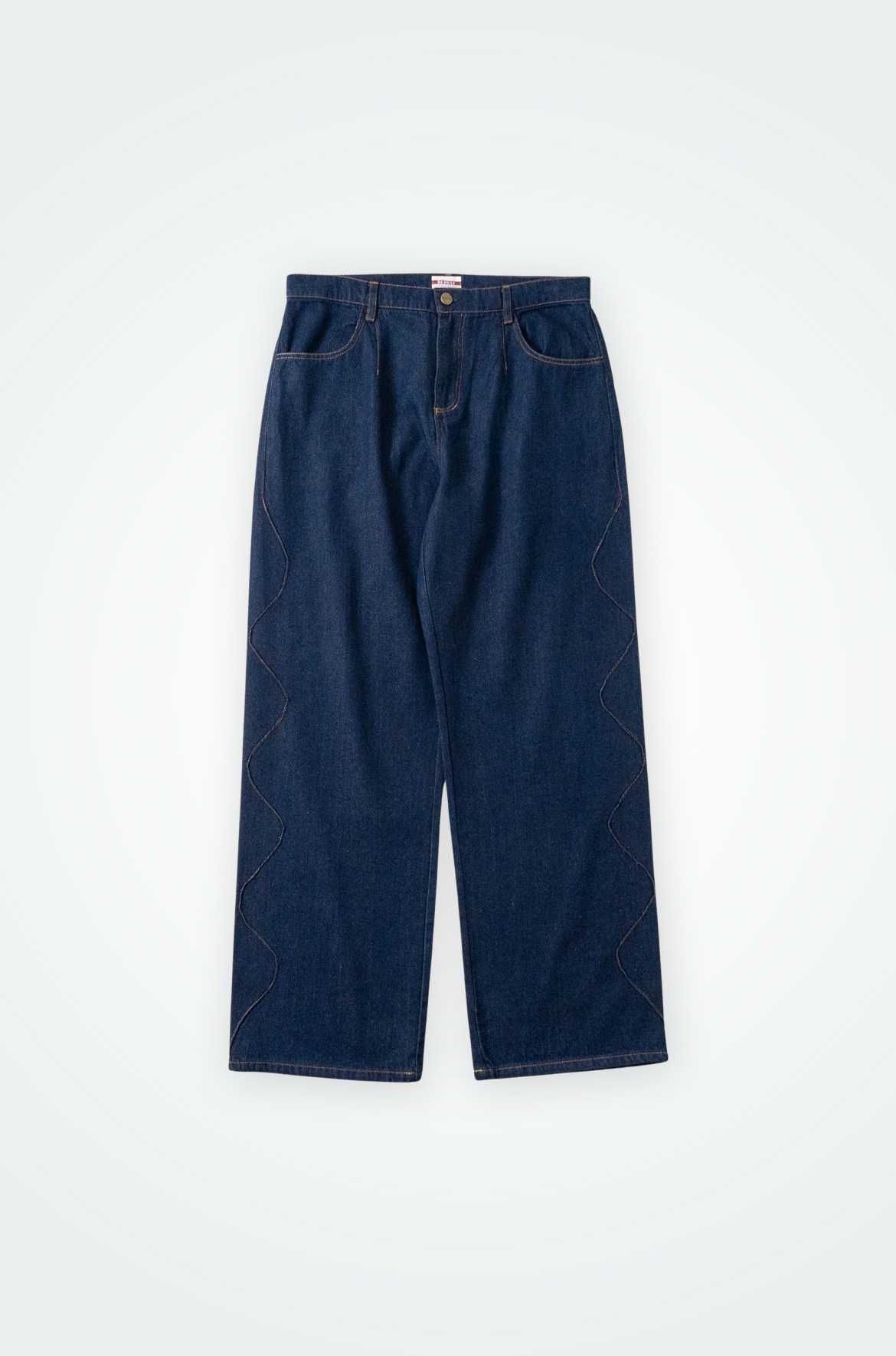 BADWAY Wave Classic denim pants 