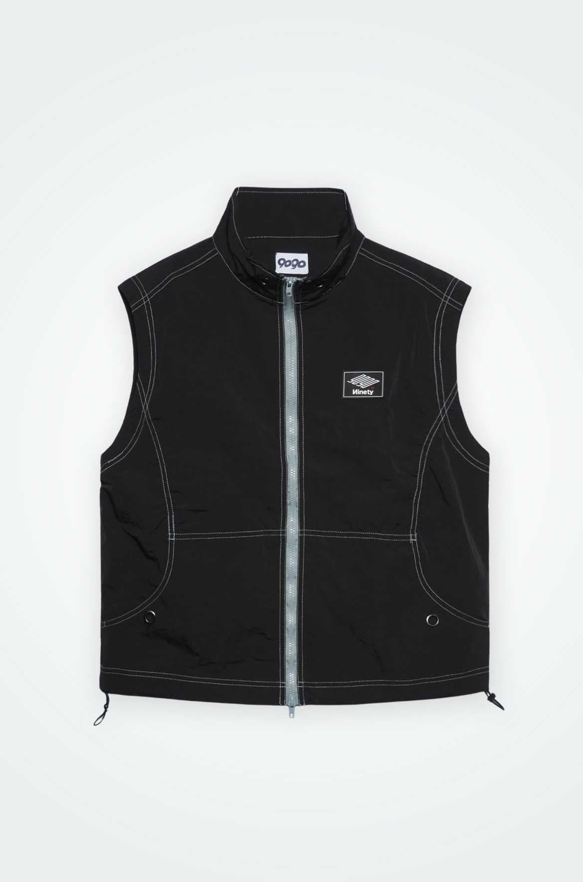9090 Heisei Logo Tech Nylon Parka