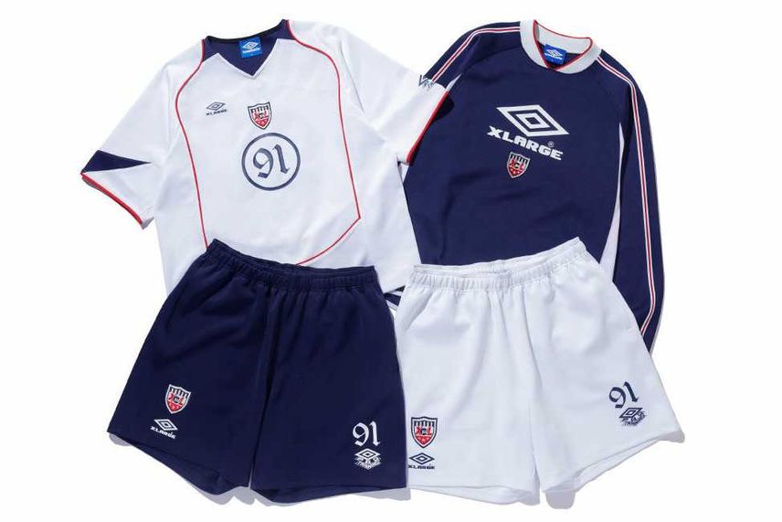 4/27発売|XLARGE × UMBRO 24SS collection|抽選/販売/定価情報