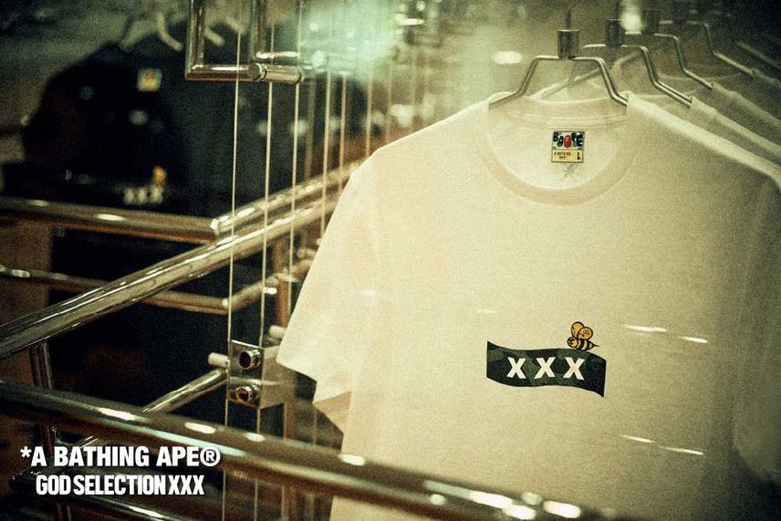 4/28・6月上旬発売|GOD SELECTION XXX × A BATHING APE® collection|抽選/販売/定価情報