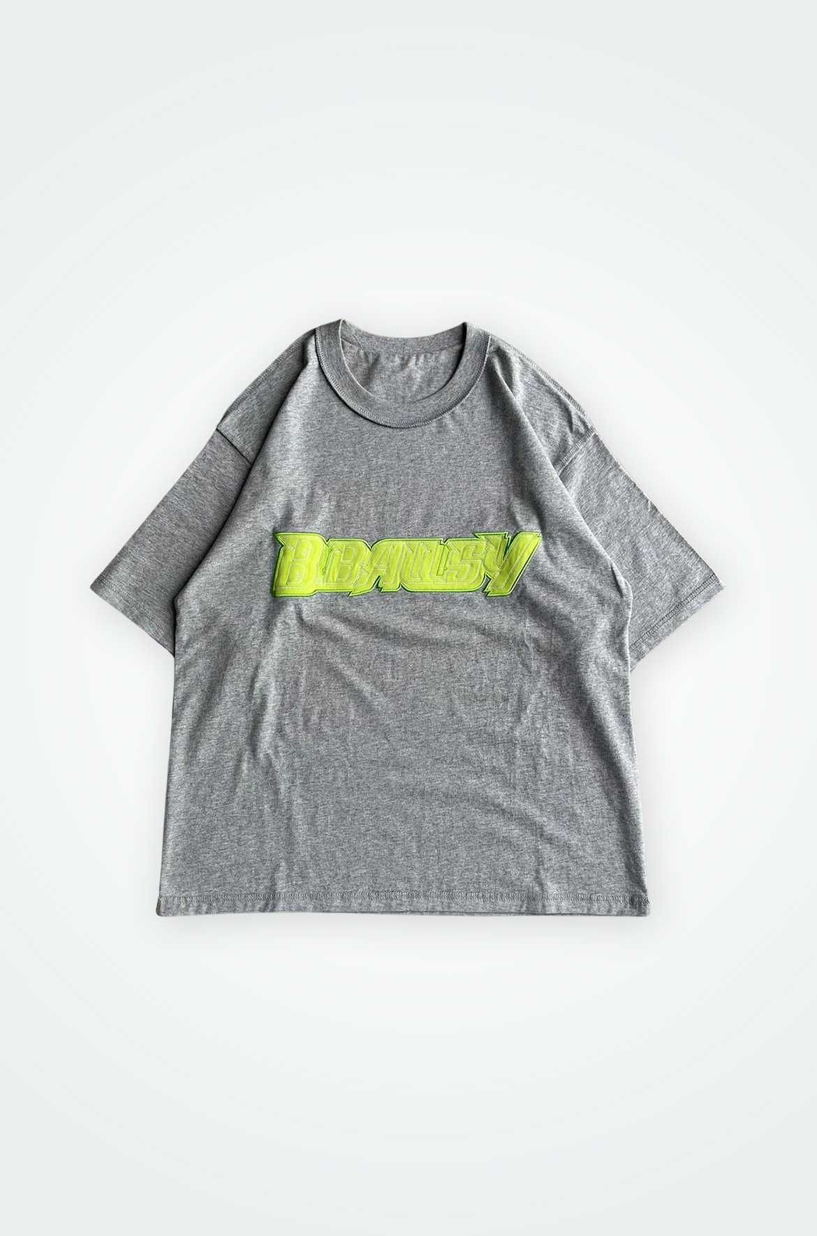 BALLSY.BROTHERS logo street T-shirt 'Heather Gray'