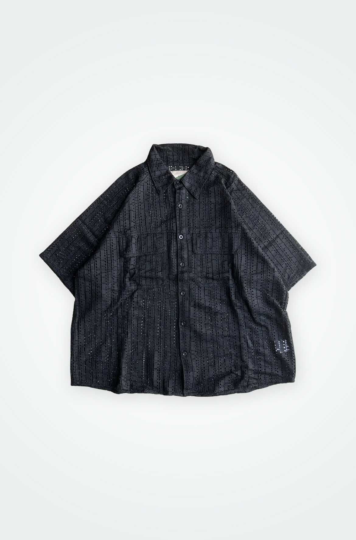 ballsy brothers Military sheer shirt