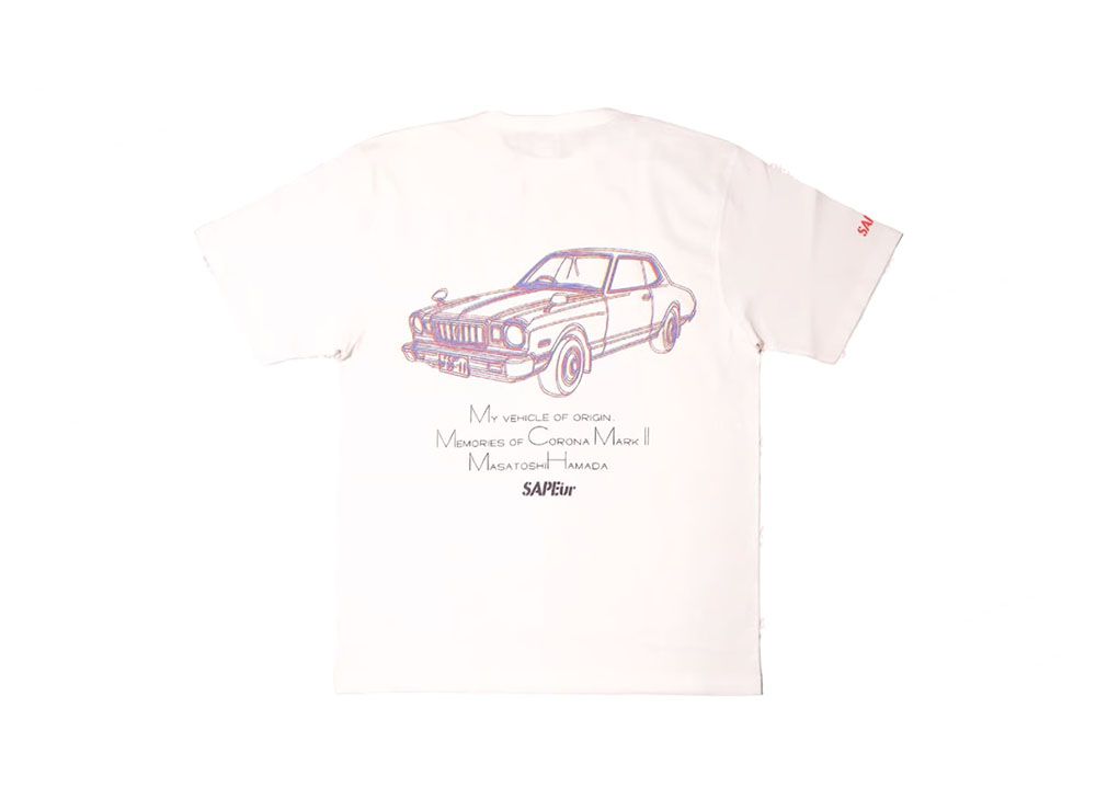 SAPEur x MASATOSHI HAMADA Corona Mark-Ⅱ S/S Tee  