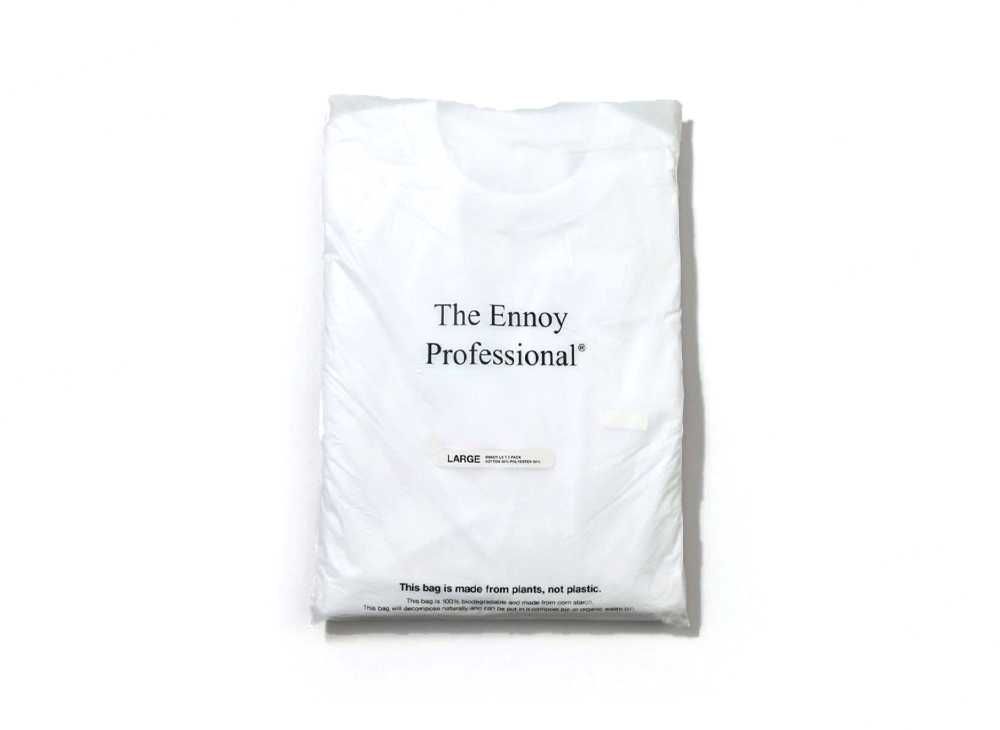 トップス ENNOY L/S 2 PACK T-SHIRT (WHITE) エンノイ ENNOY L/S 2 トップス ENNOY L/S 2 PACK T-SHIRT (WHITE) エンノイ ENNOY L/S 2